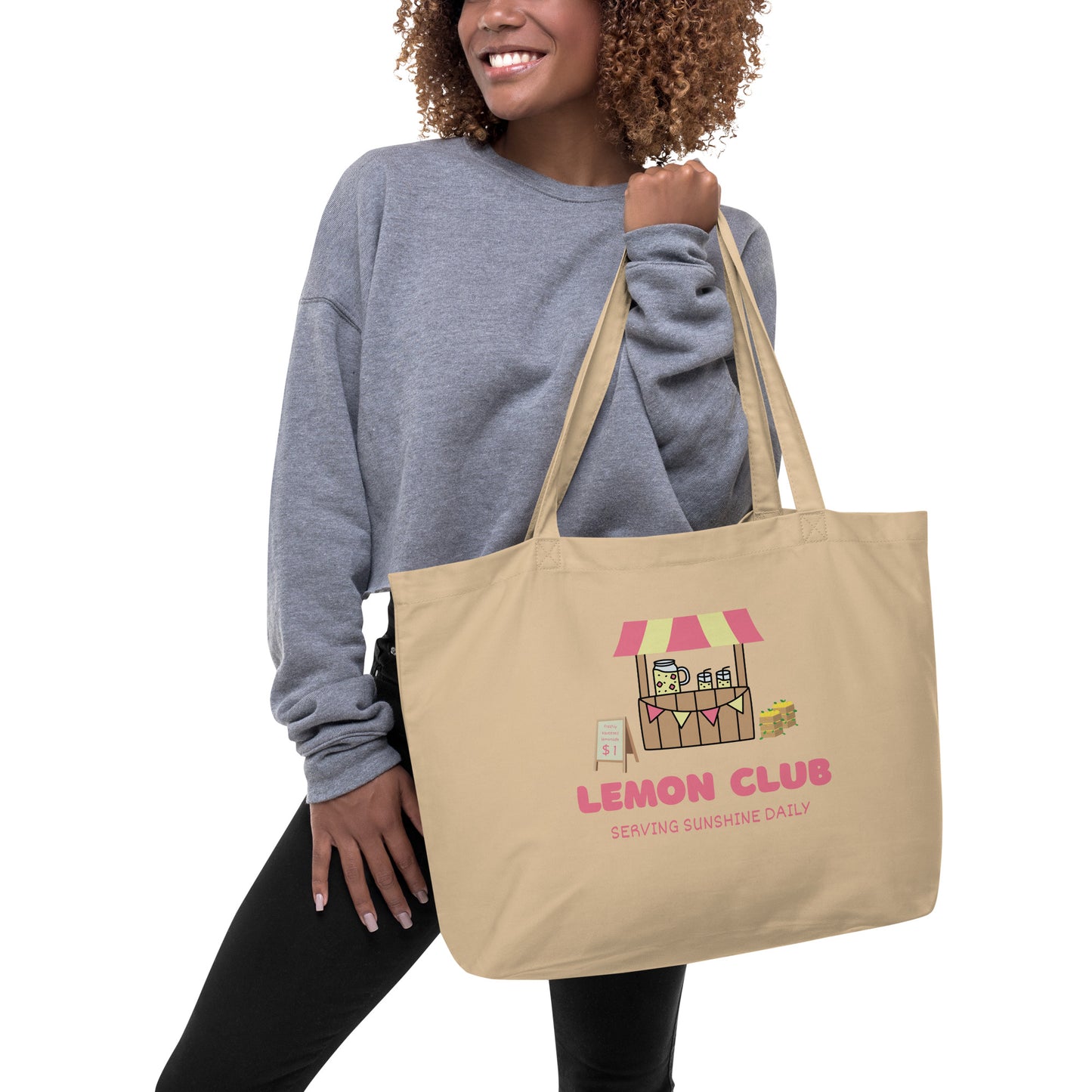 "Lemon Club" - Tote Bag - Lemonade Stand Edition