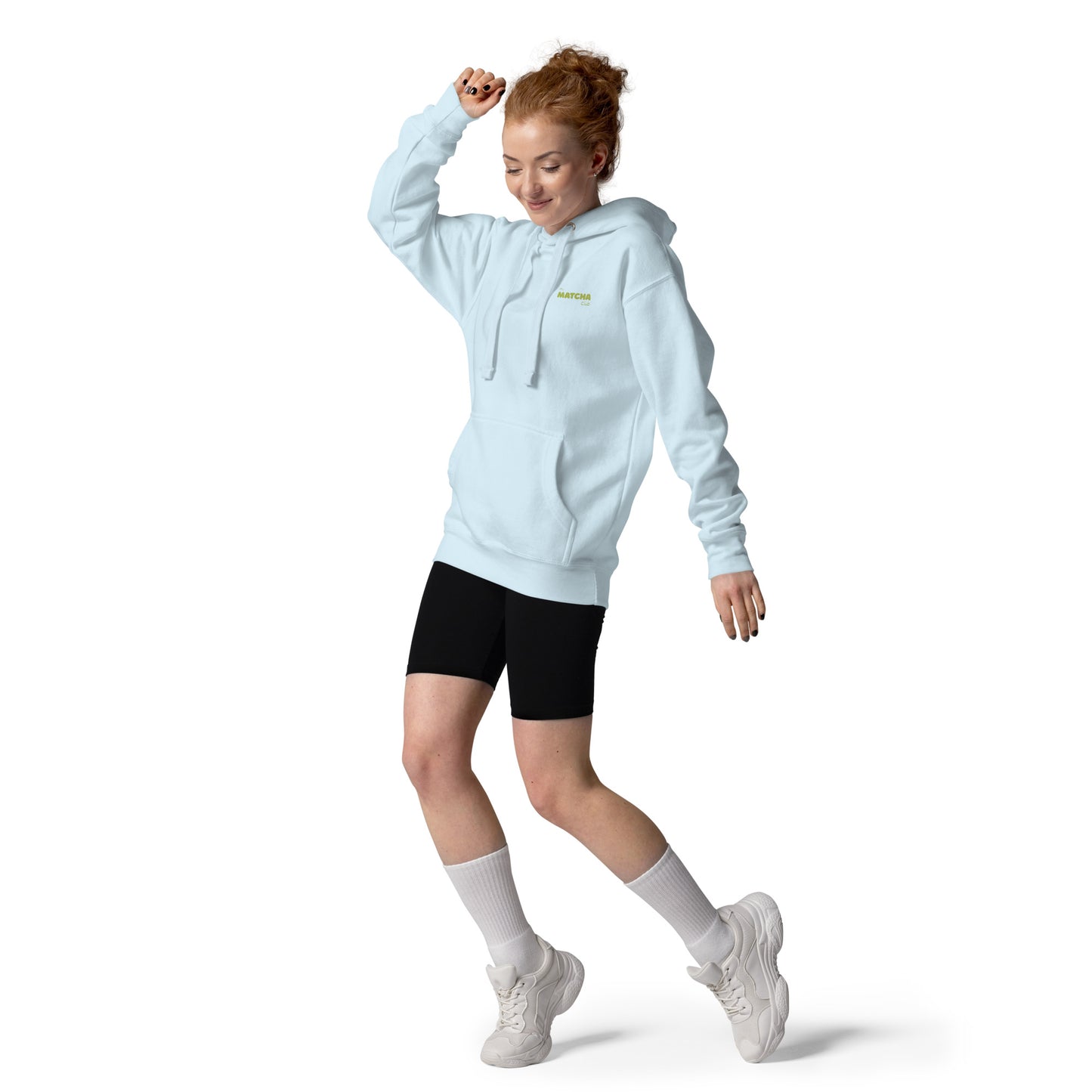 "The Matcha Club" Hoodie - Team Sky Blue