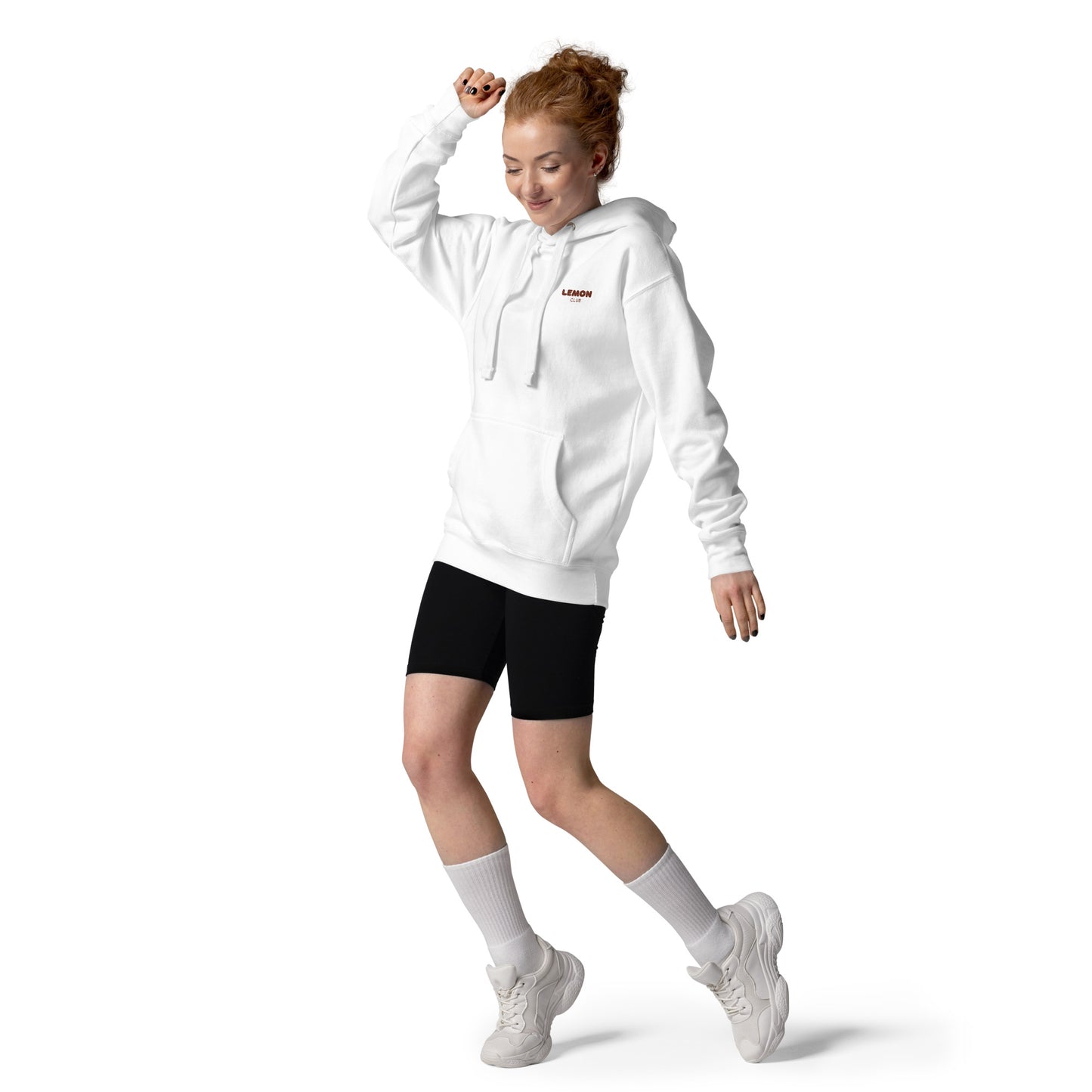 "Lemon Club" Hoodie - Easy Peasy Lemon Squeezy Edition - Team White