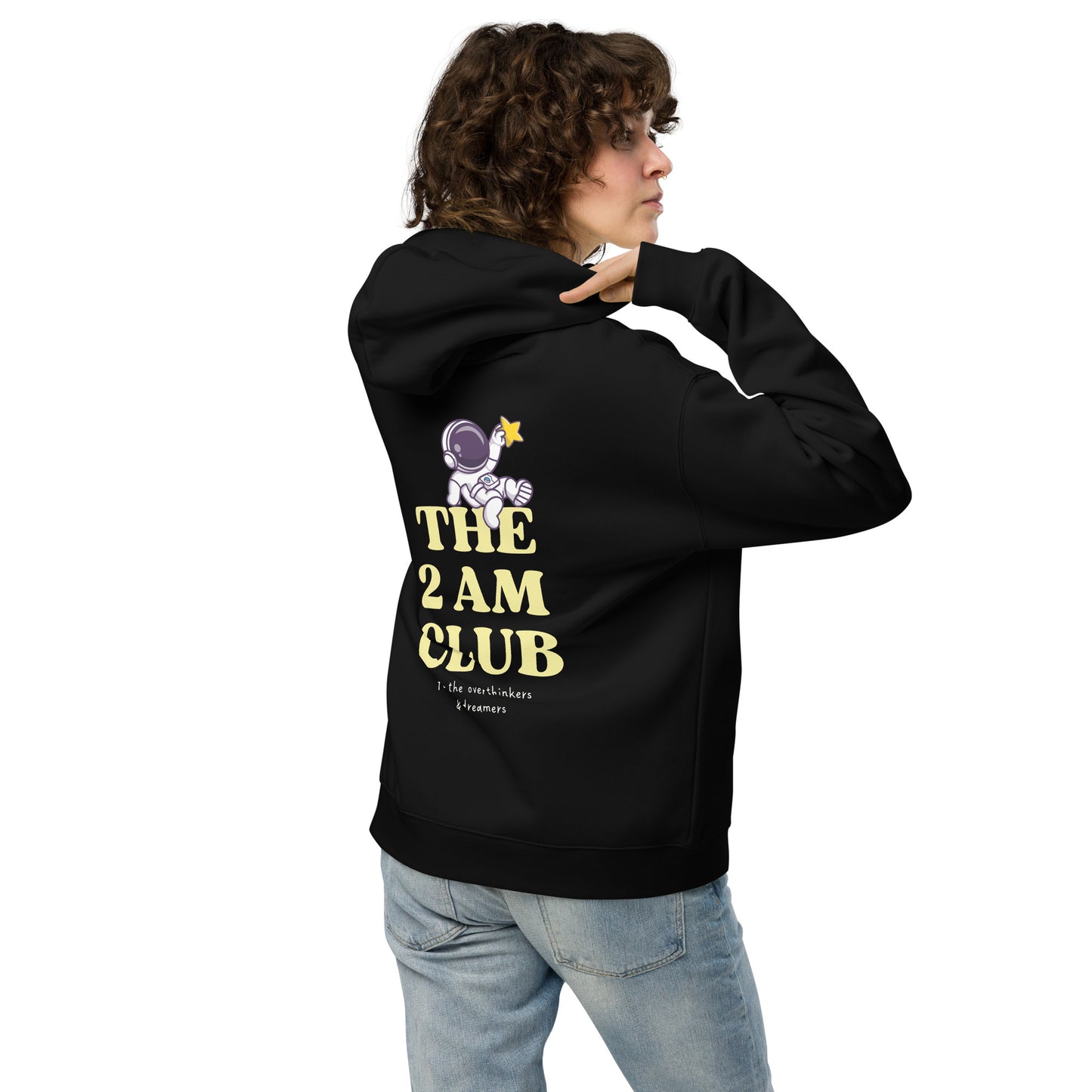 „THE 2 AM CLUB“ Hoodie - Astronaut Edition - Team Black