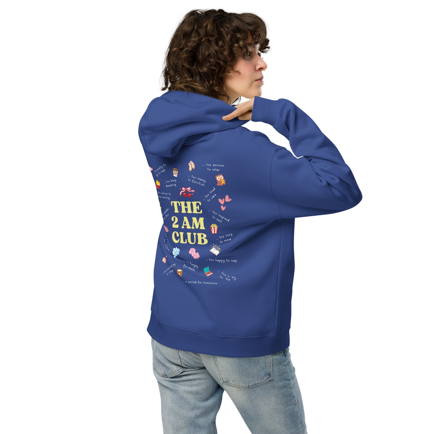 „THE 2 AM CLUB“ Hoodie - Classic Edition - Team Cobalt
