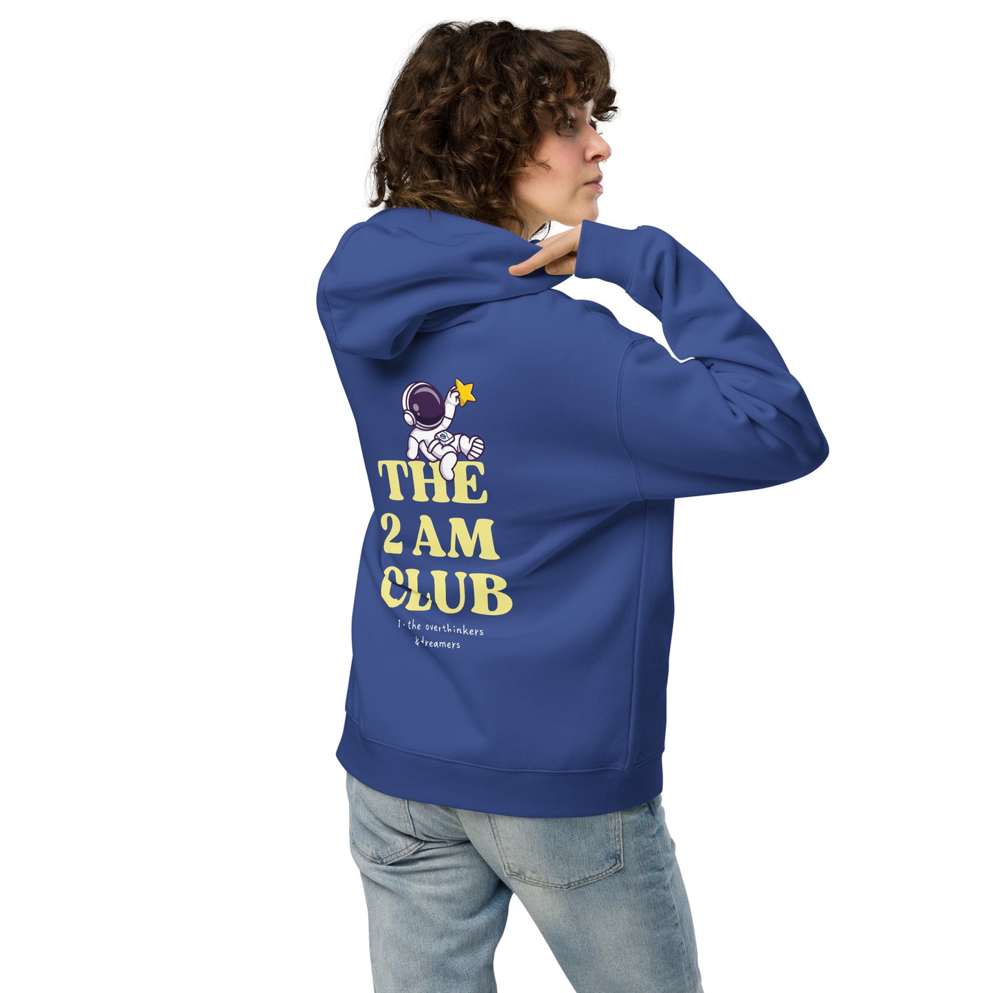 „THE 2 AM CLUB“ Hoodie - Astronaut Edition - Team Cobalt