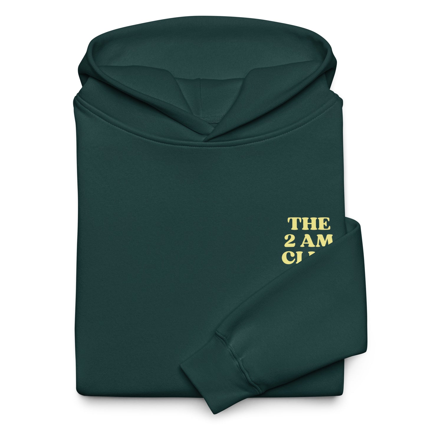 „THE 2 AM CLUB“ Hoodie - Classic Edition - Team Pine Green
