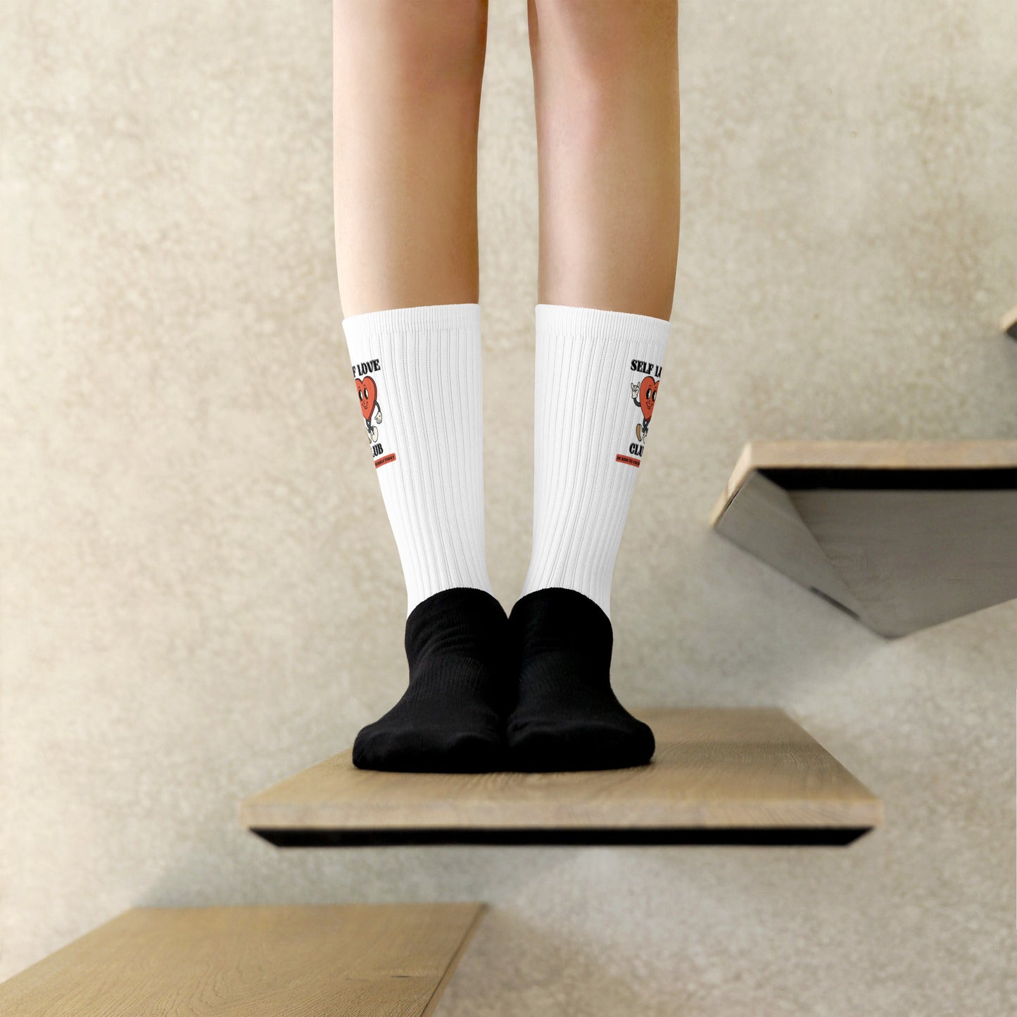 "Self Love Club" Socken