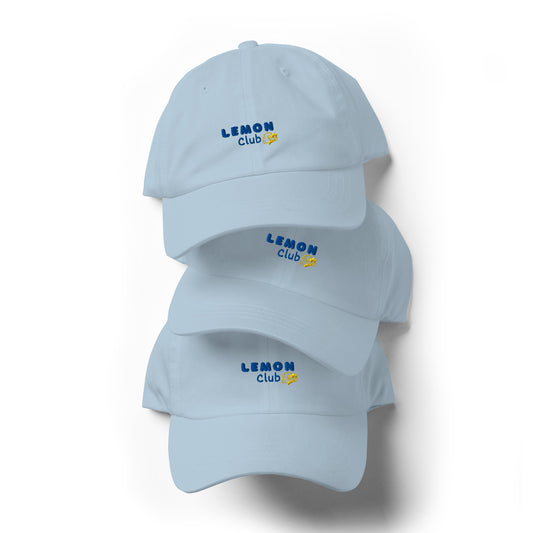 „Lemon Club" Kappe - Team Light Blue