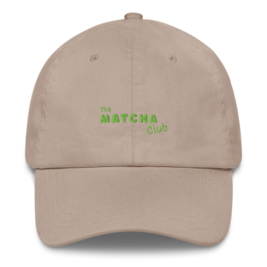 „The Matcha Club" Kappe - Team Stone