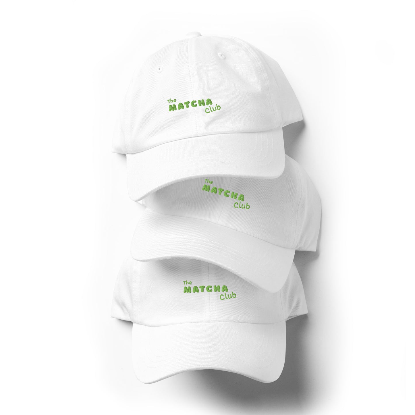 „The Matcha Club" Kappe - Team White