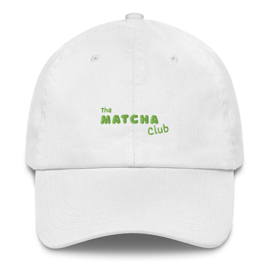 „The Matcha Club" Kappe - Team White
