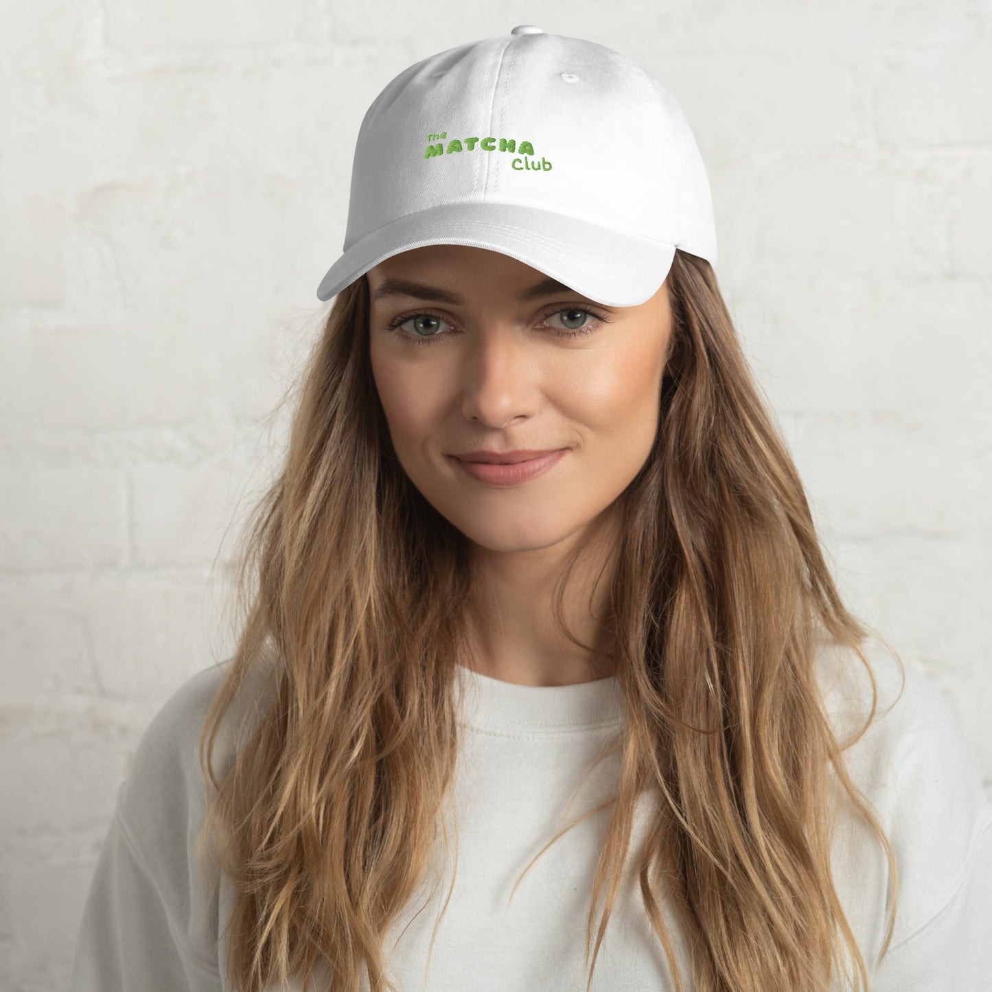 „The Matcha Club" Kappe - Team White