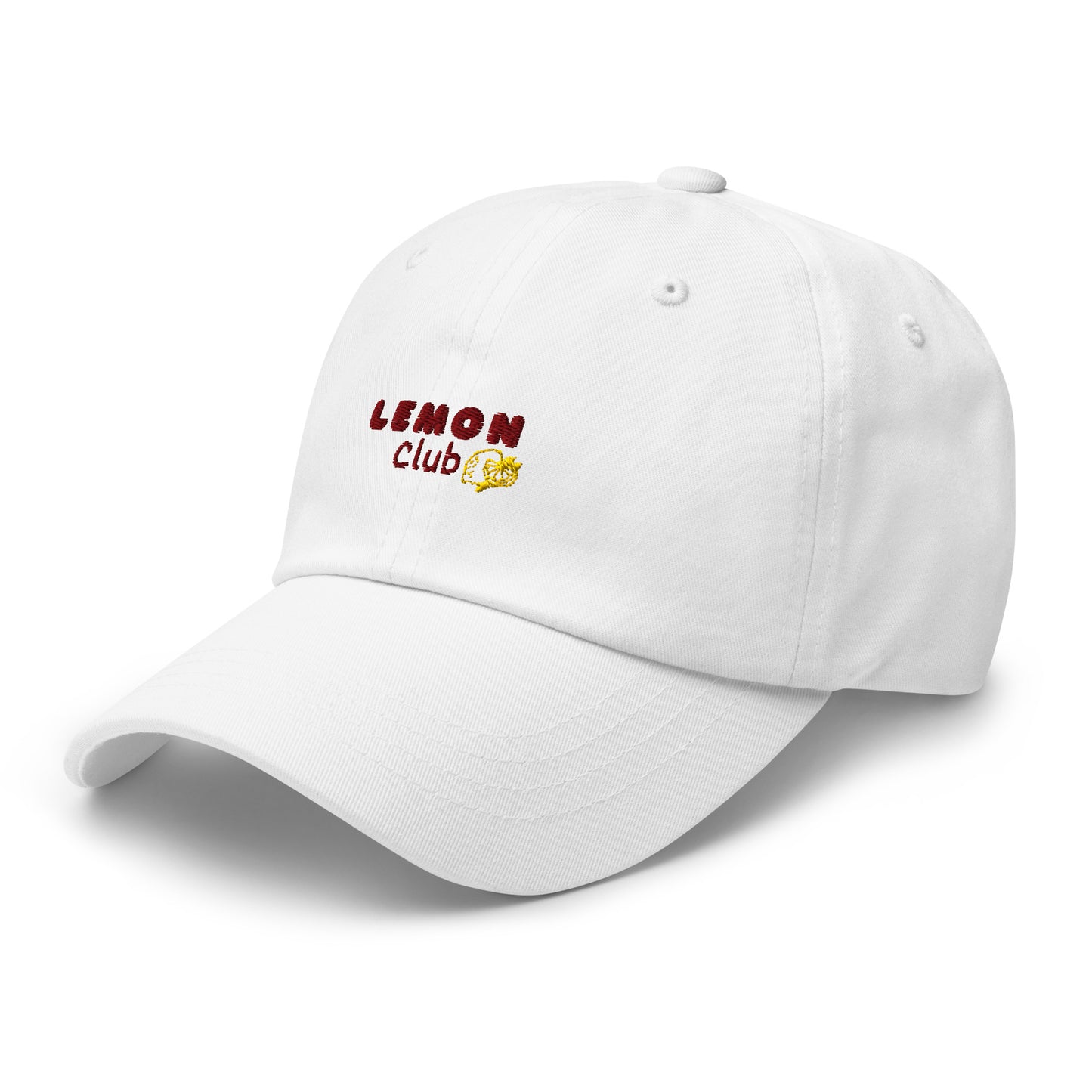 „Lemon Club" Kappe - Team White