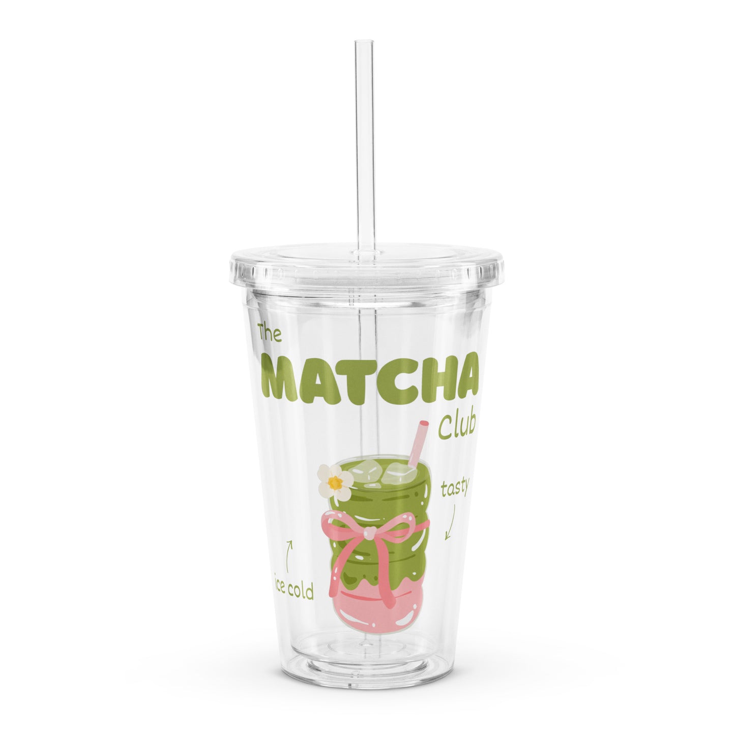 "The Matcha Club" Tumbler – Classic Edition