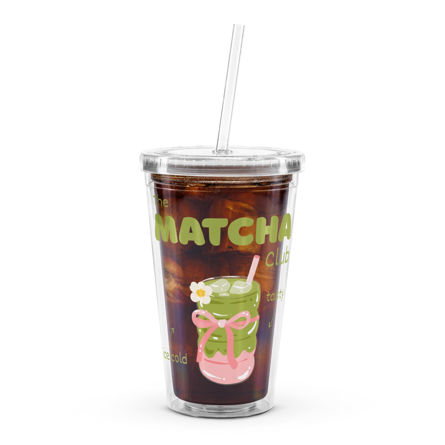 "The Matcha Club" Tumbler – Classic Edition
