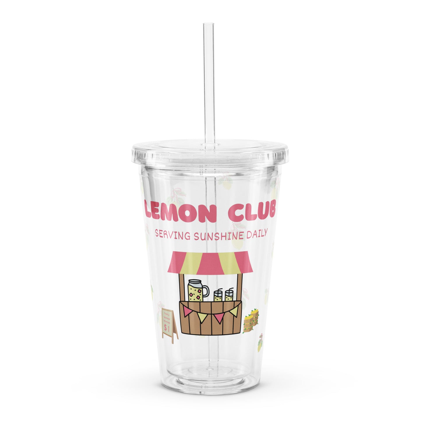 "Lemon Club" Tumbler – Citrus Edition
