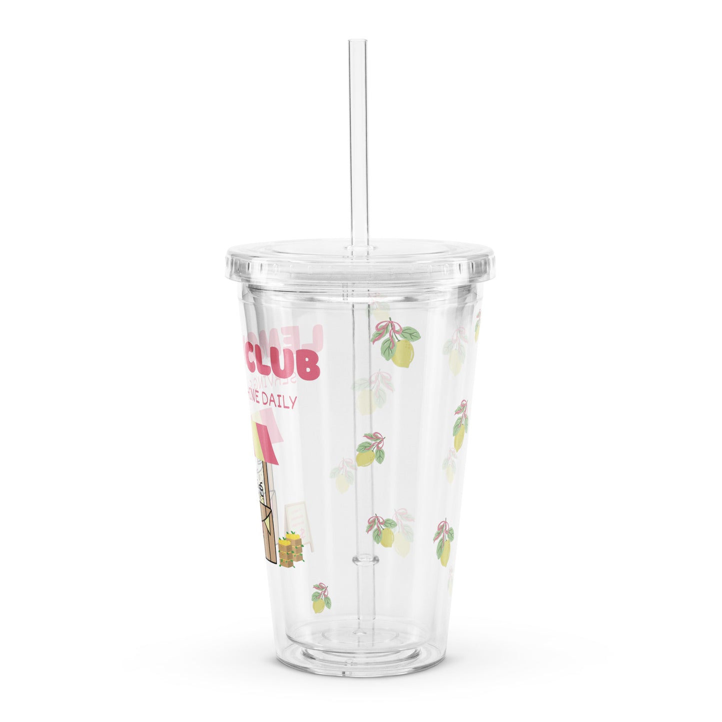 "Lemon Club" Tumbler – Citrus Edition