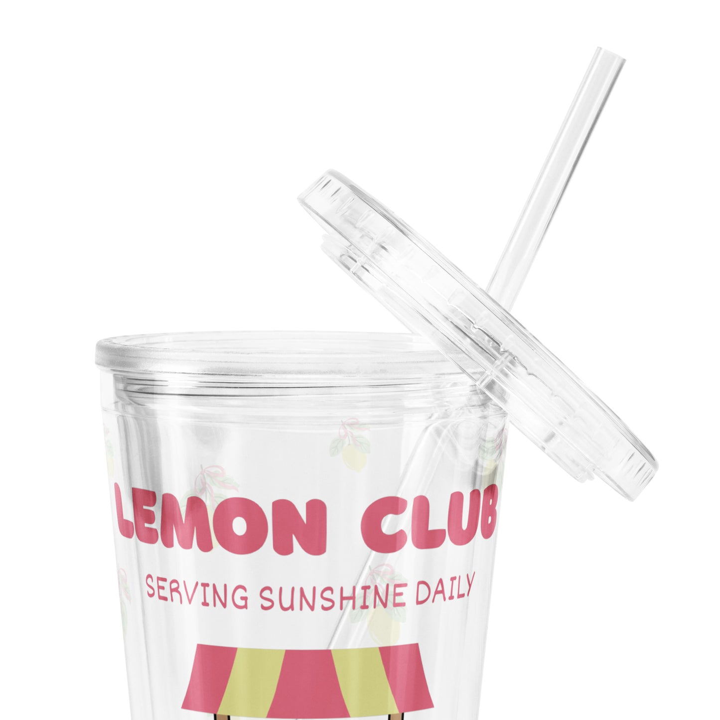 "Lemon Club" Tumbler – Citrus Edition
