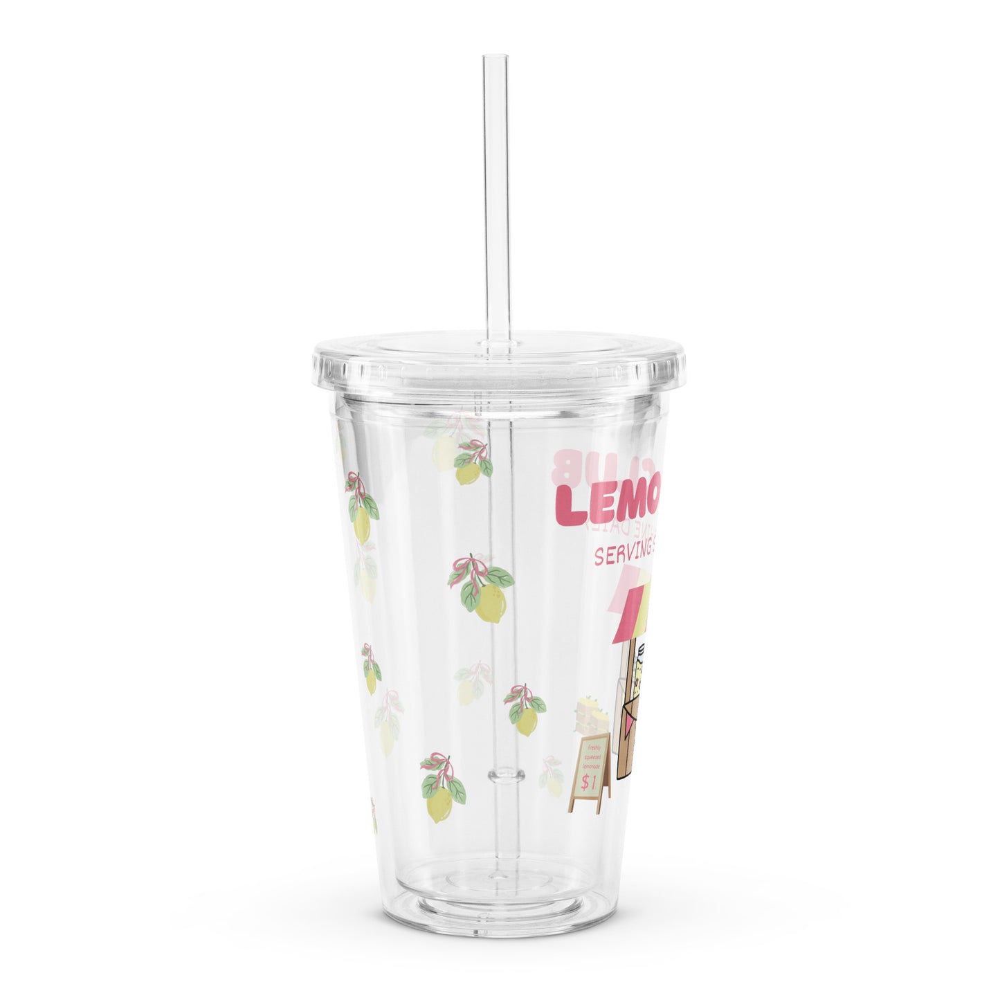 "Lemon Club" Tumbler – Citrus Edition