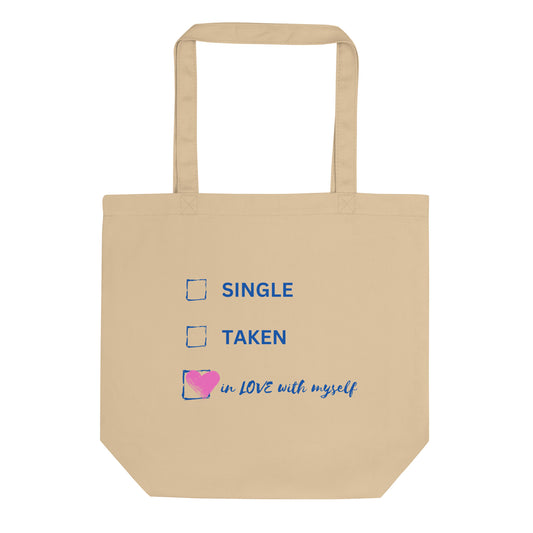 "In Love With Myself" - Bio Baumwolltasche - Tote Bag