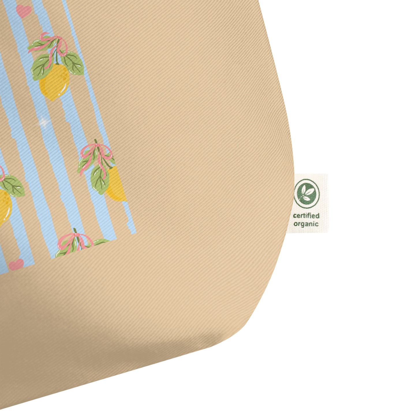 "Lemon Club" - Tote Bag - Summer Stripe Edition