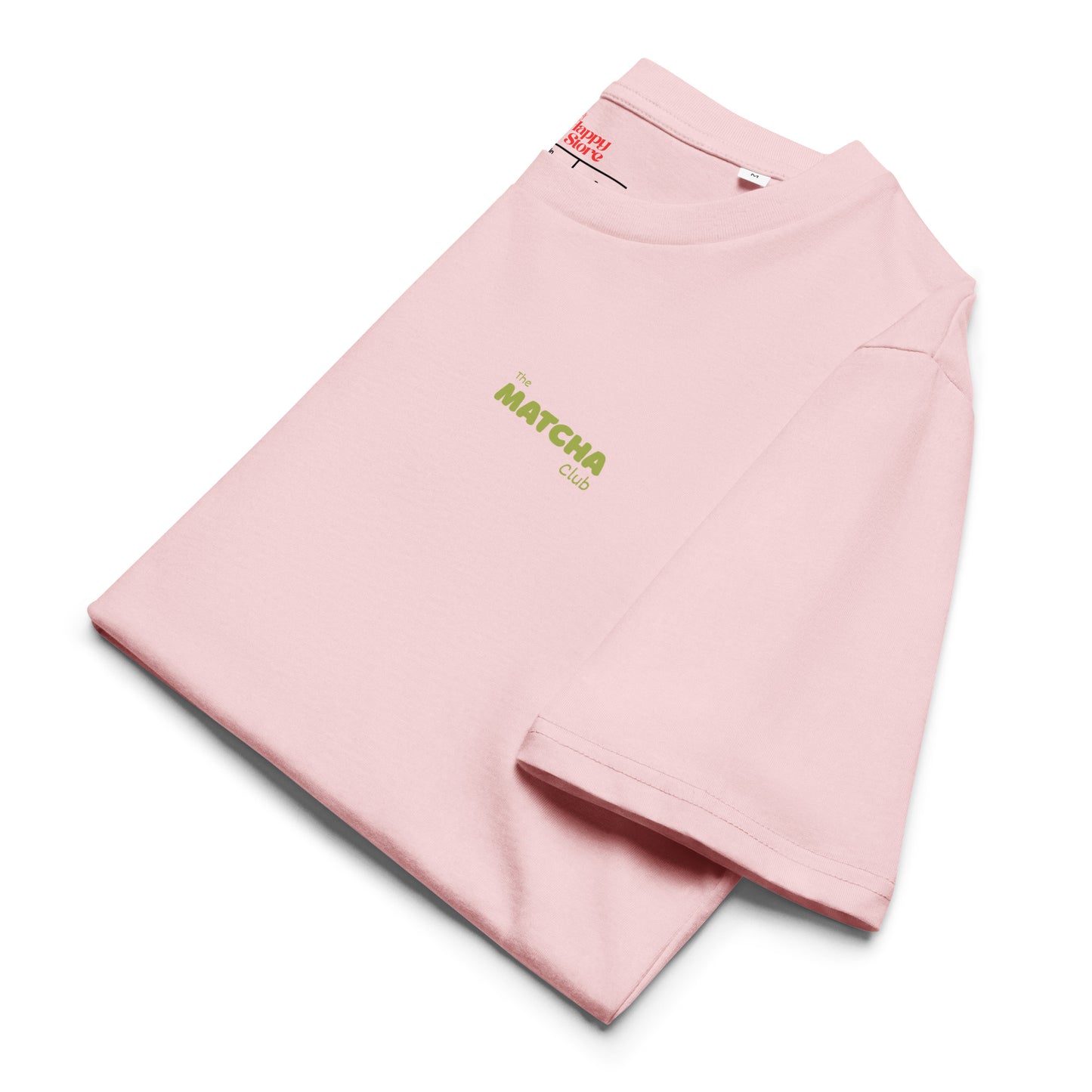 "The Matcha Club" T-Shirt - Team Cotton Pink