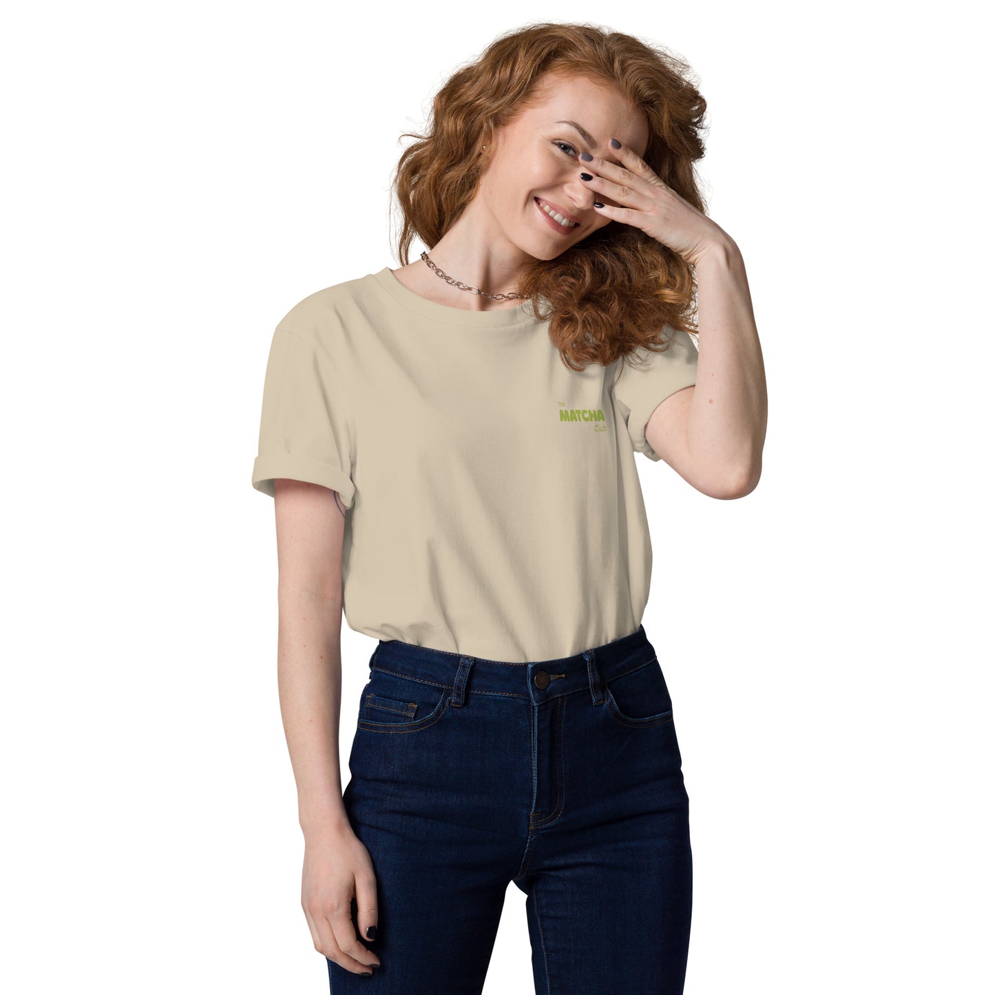 "The Matcha Club" T-Shirt - Team Desert Dust