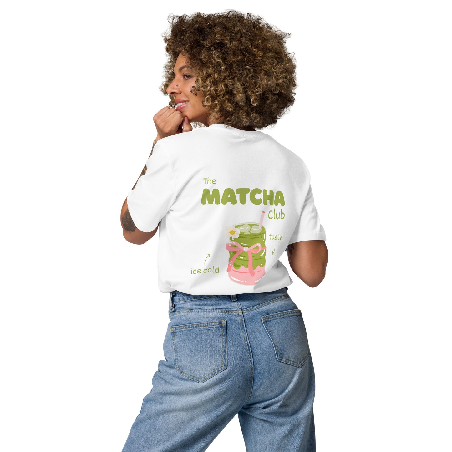 "The Matcha Club" T-Shirt - Team White