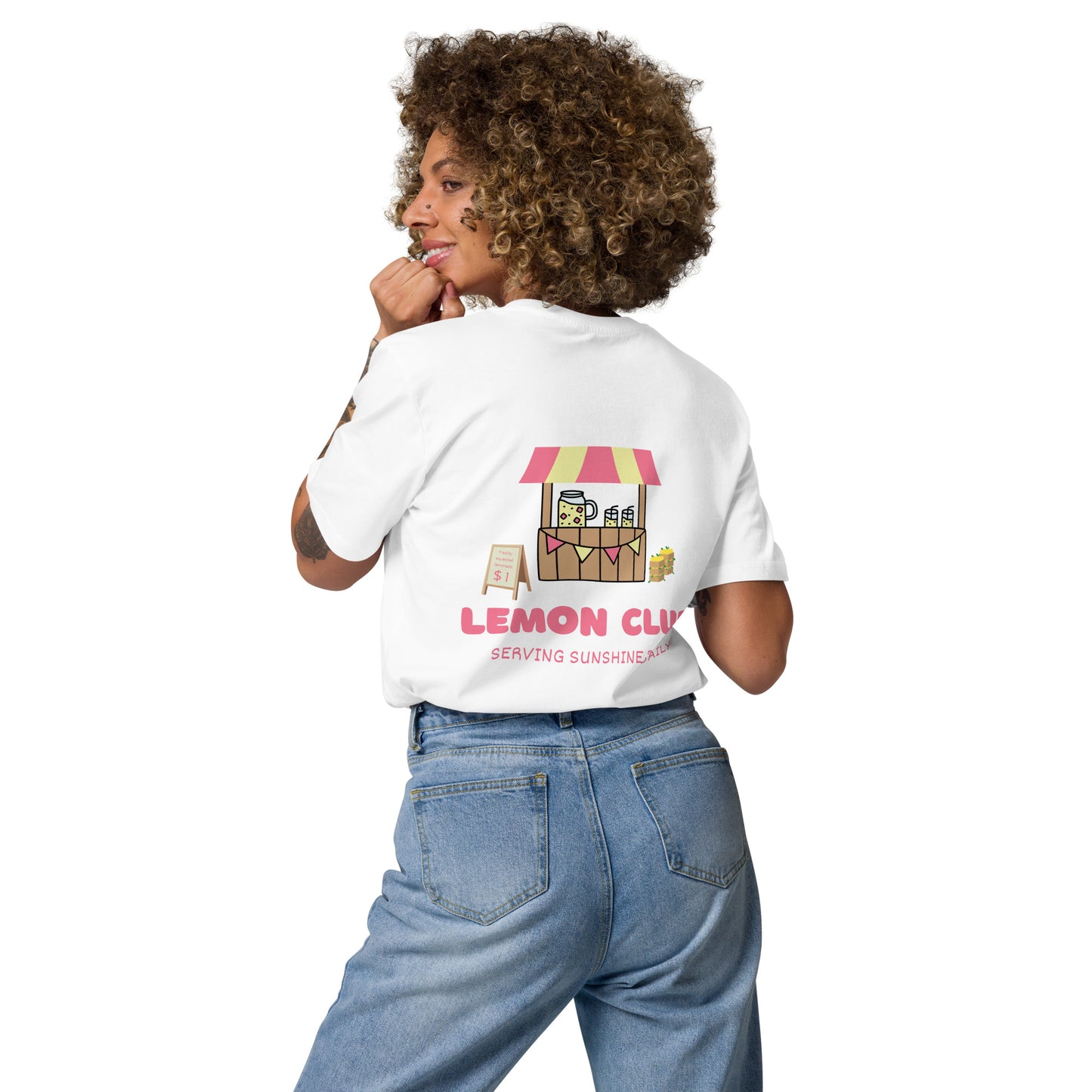 "Lemon Club" T-Shirt - Lemonade Stand Edition - Team White