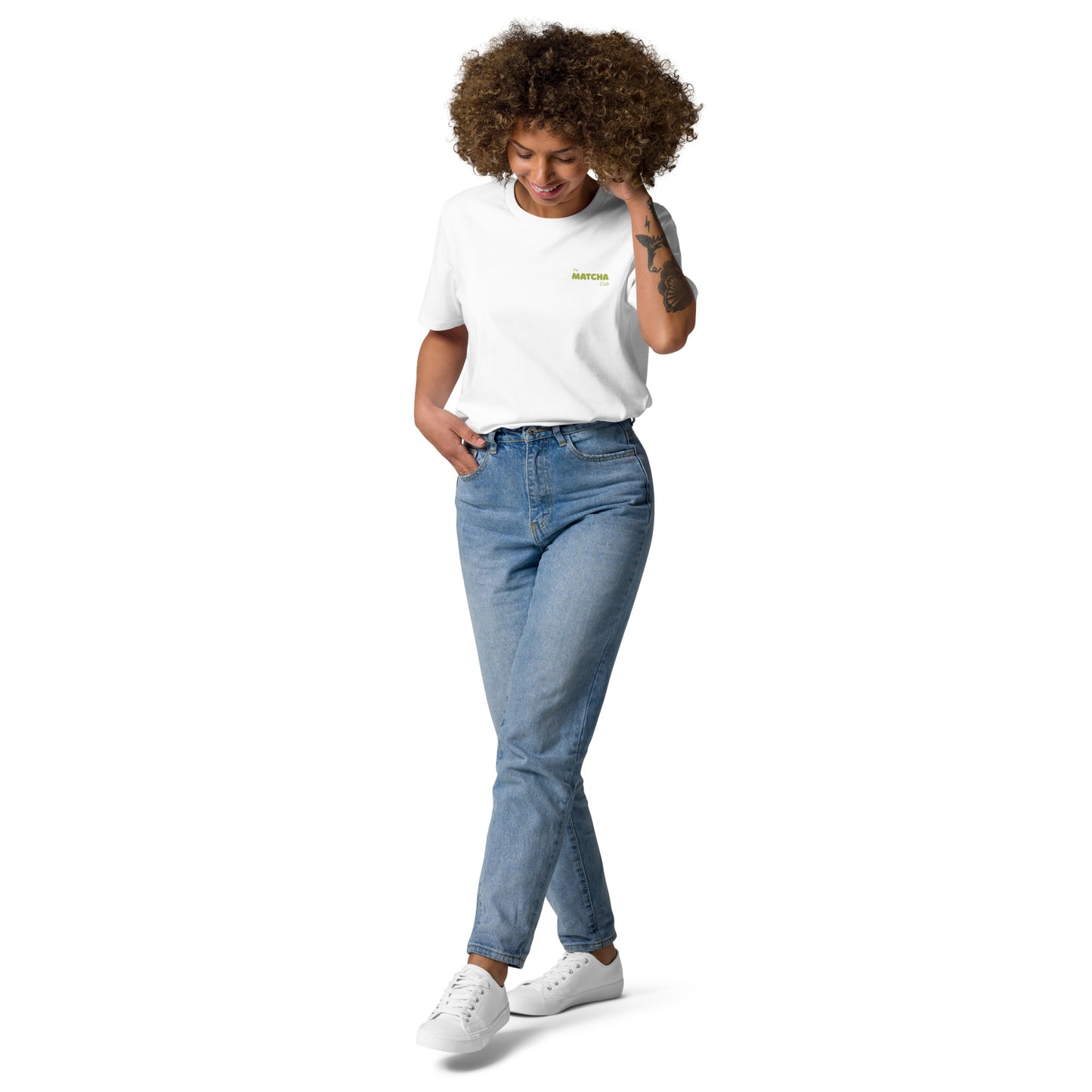 "The Matcha Club" T-Shirt - Team White