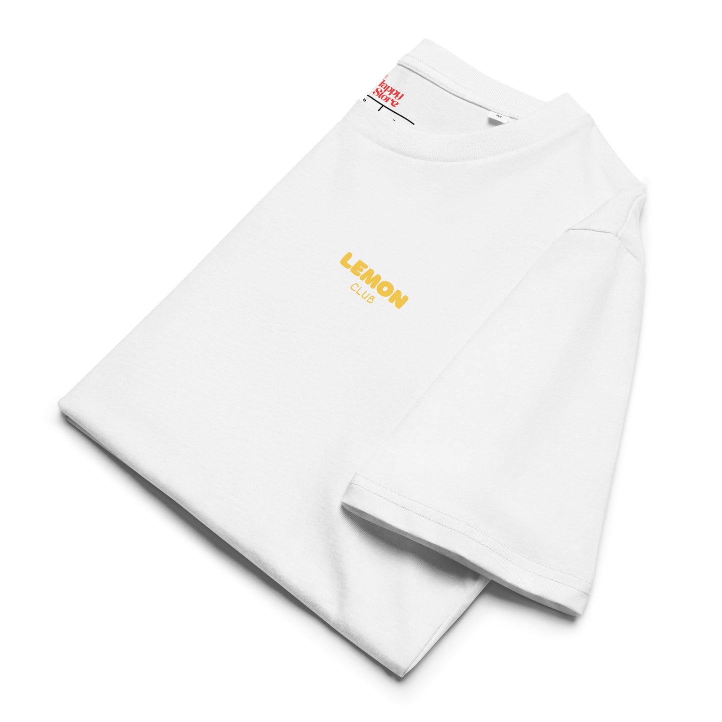 "Lemon Club" T-Shirt - Summer Stripe Edition - Team White