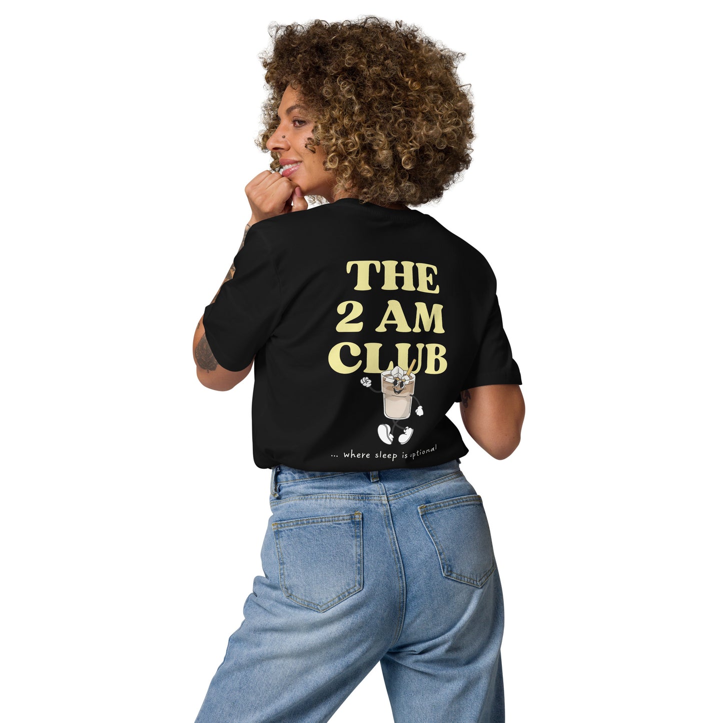 „THE 2 AM CLUB“ Iced Coffee Edition T-Shirt - Team Black