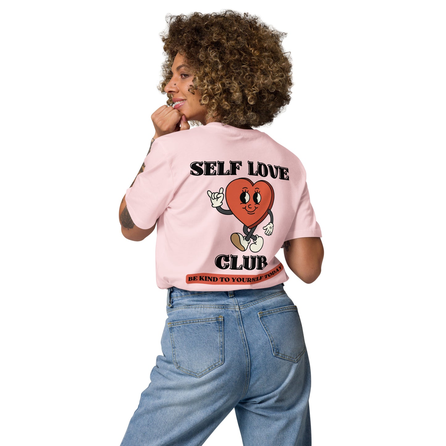 "Self Love Club" T-Shirt – Team Cotton Pink
