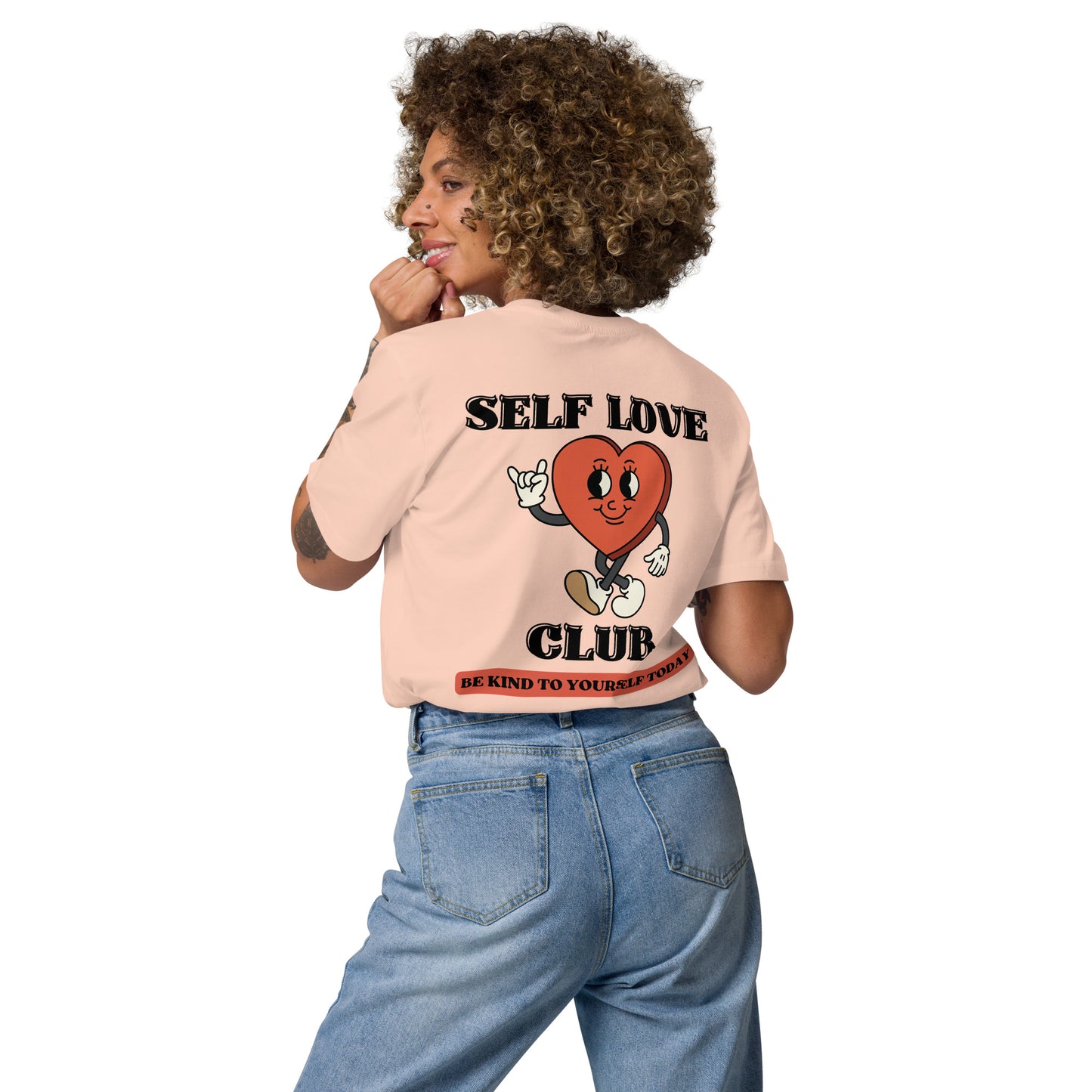 "Self Love Club" T-Shirt – Team Fraiche Peche