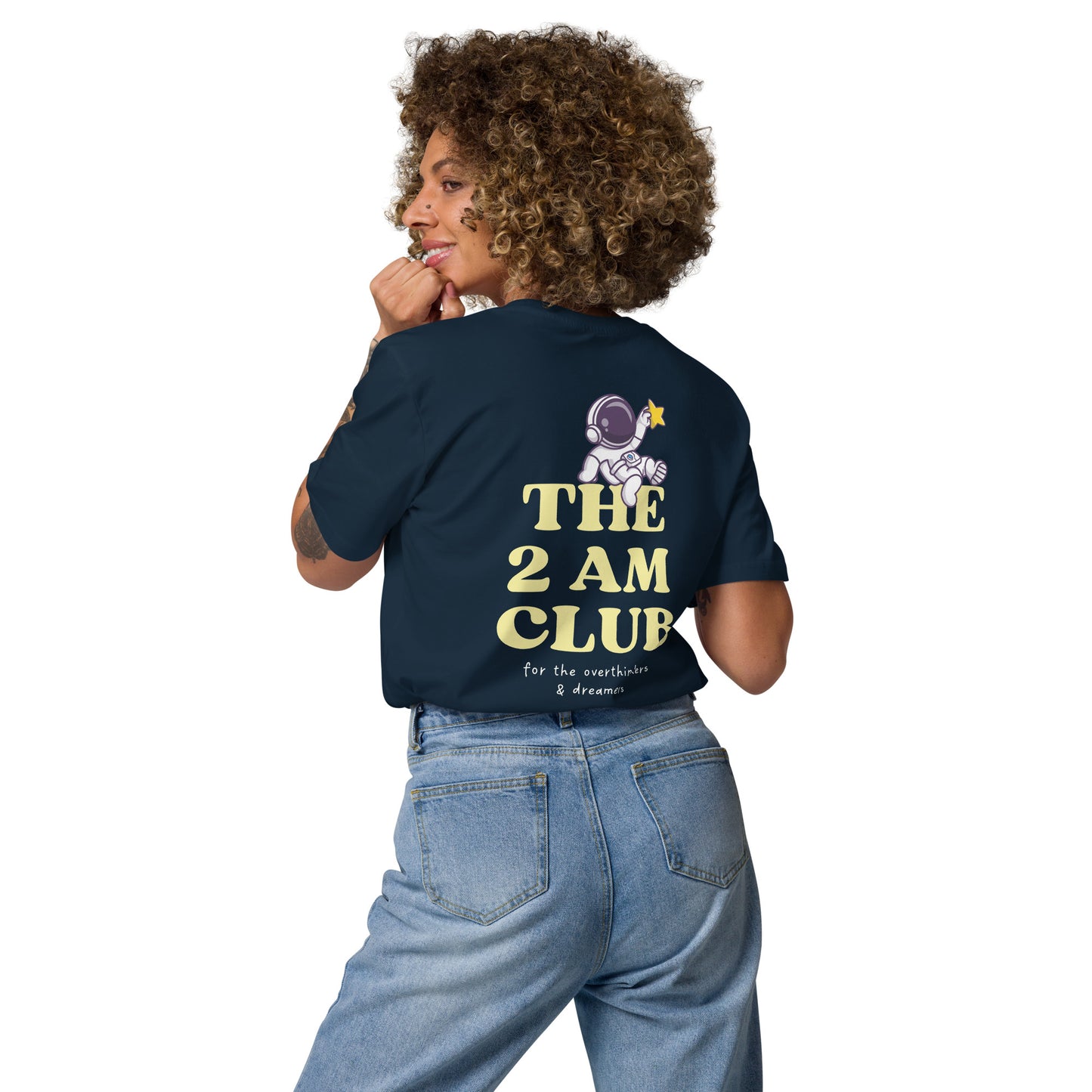 „THE 2 AM CLUB“ T-Shirt - Astronaut Edition - Team French Navy