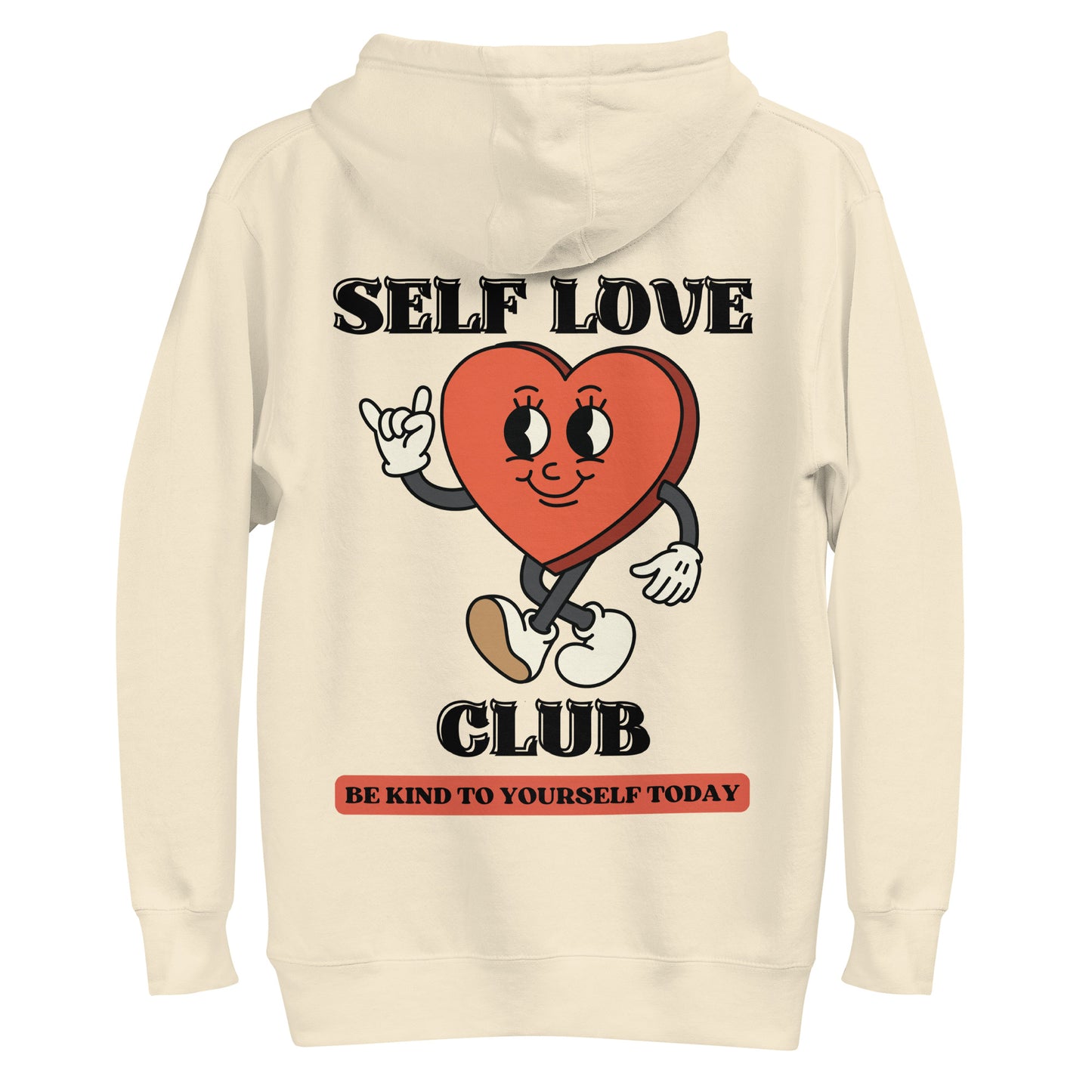 "Self Love Club" Hoodie - Team Bone