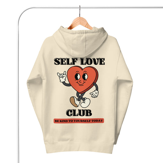 "Self Love Club" Hoodie - Team Bone