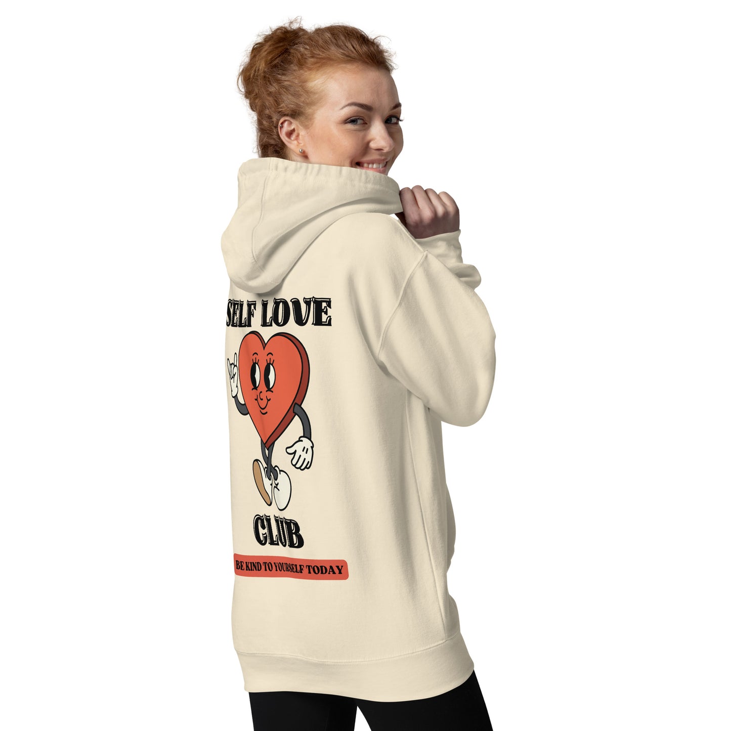 "Self Love Club" Hoodie - Team Bone