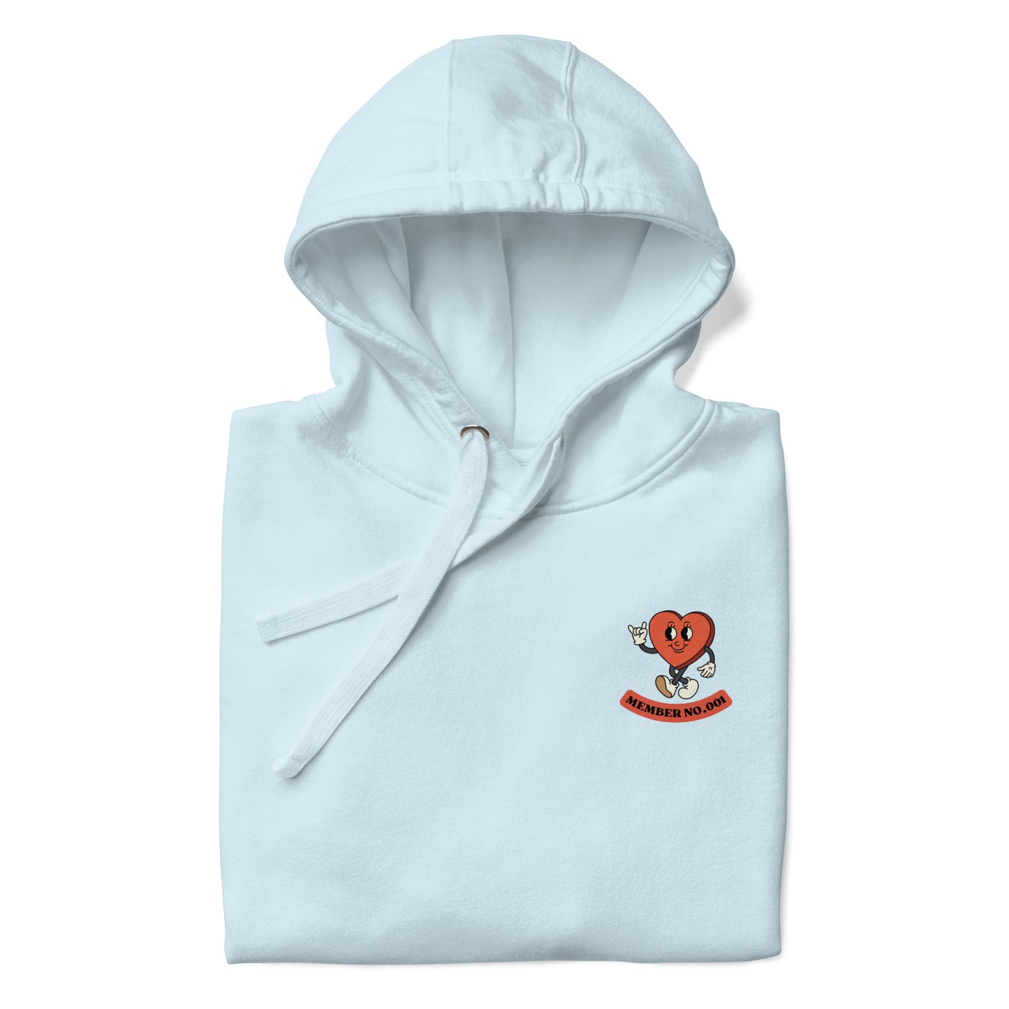 "Self Love Club" Hoodie – Team Sky Blue