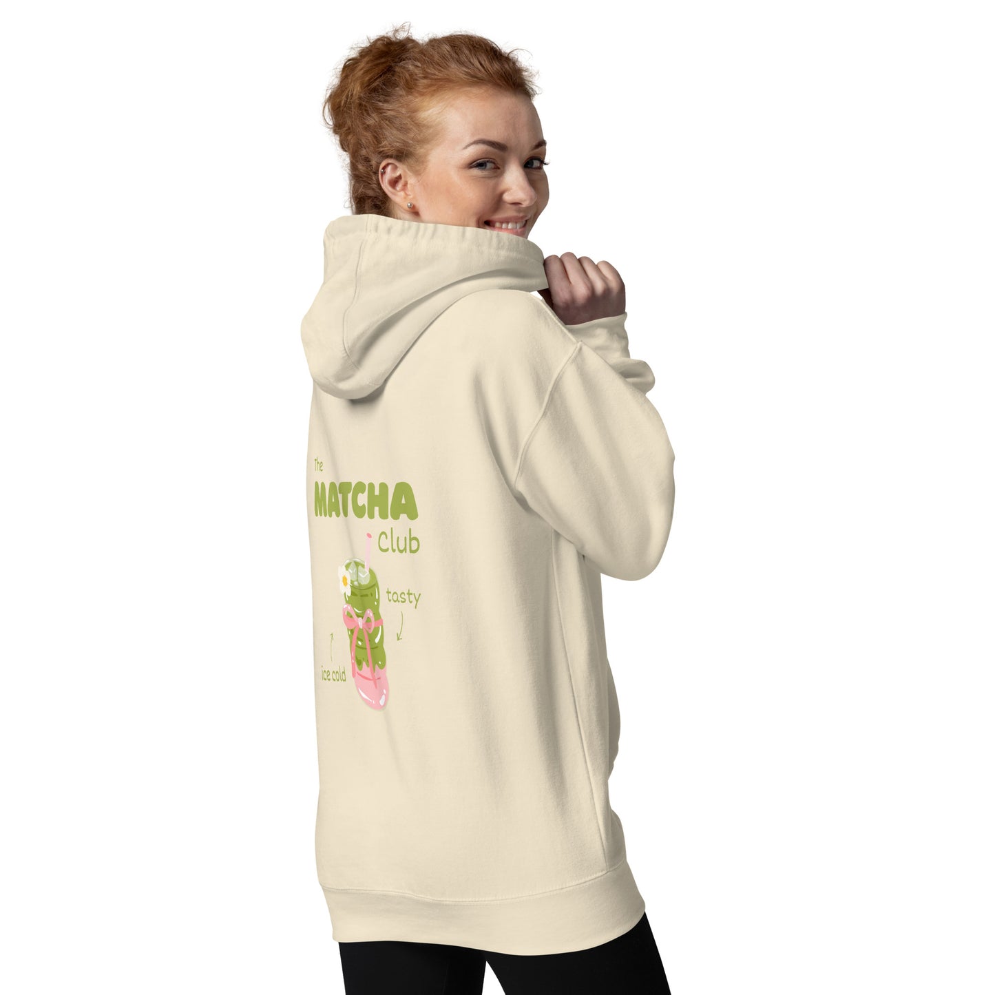 "The Matcha Club" Hoodie - Team Bone