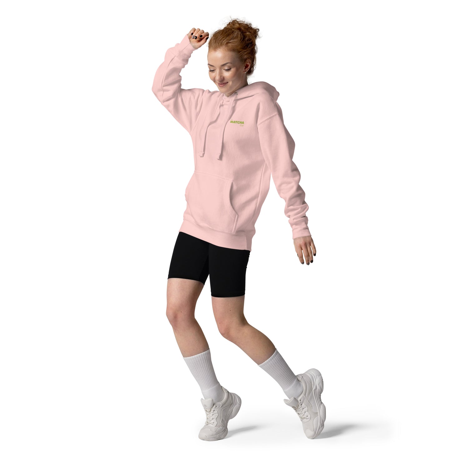"The Matcha Club" Hoodie - Team Light Pink