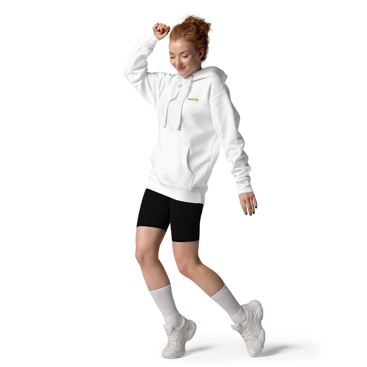 "The Matcha Club" Hoodie - Team White