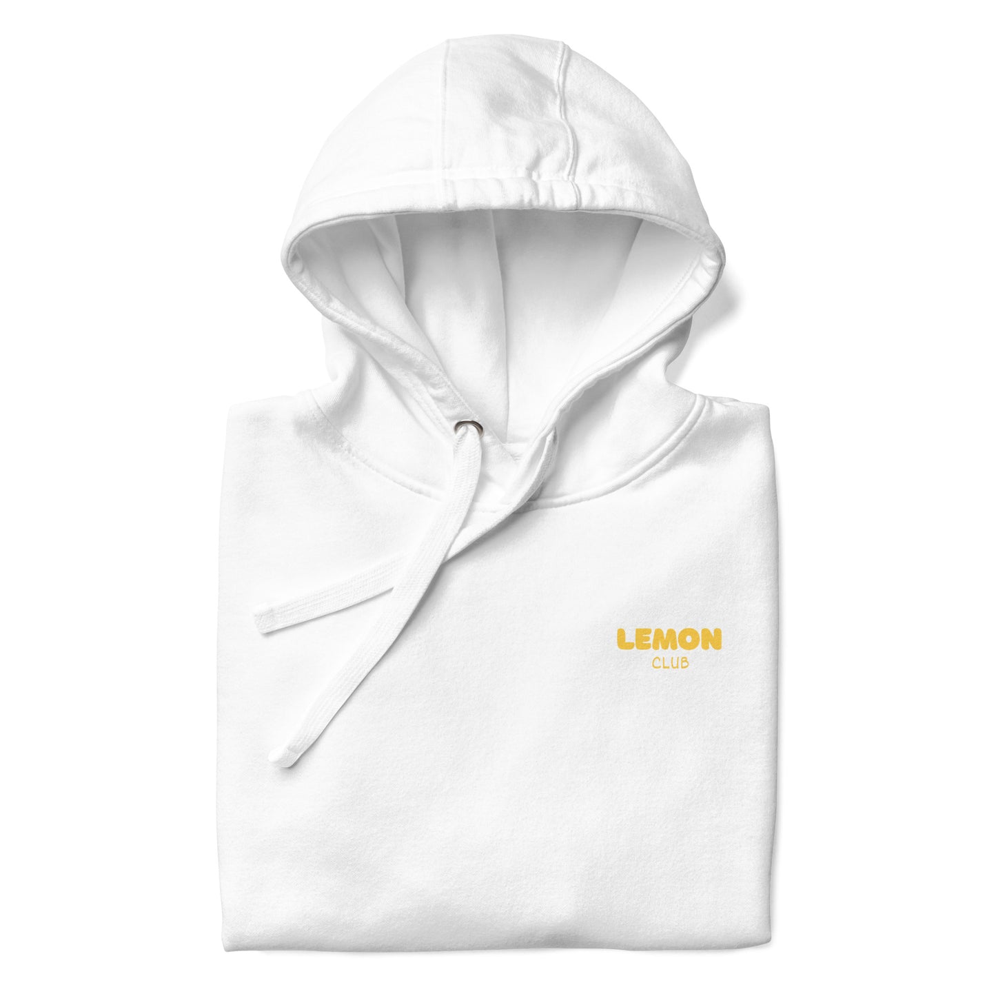 "Lemon Club" Hoodie - Summer Stripe Edition - Team White